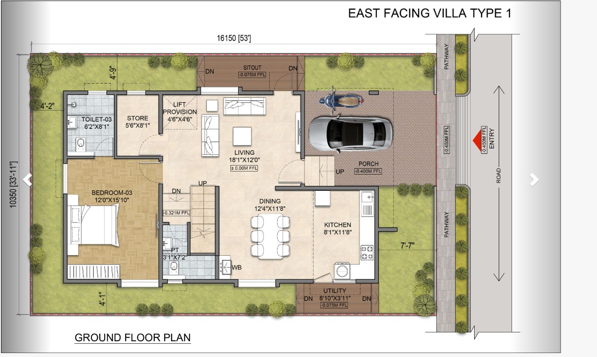 East Facing 200 Sq yards 2500 Sft Sansa County Phase1